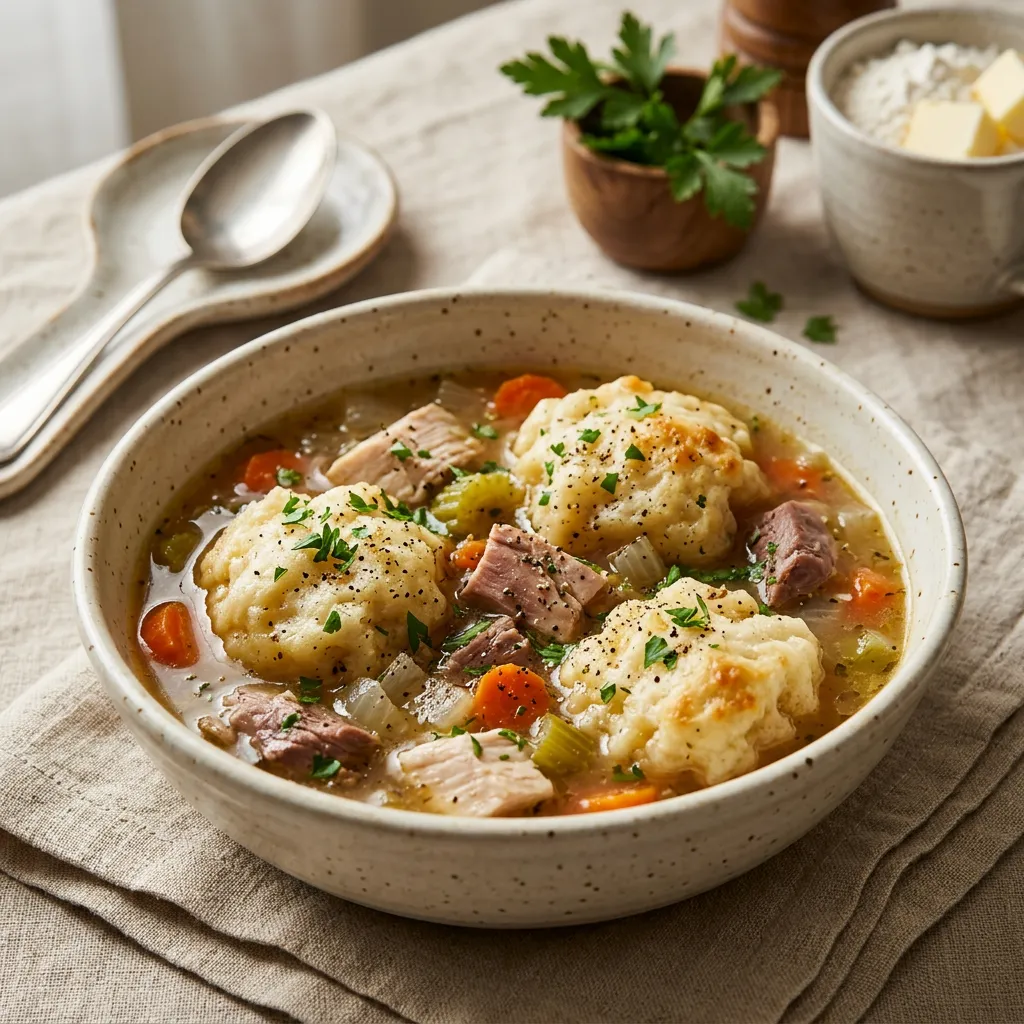 Turkey and Dumplings