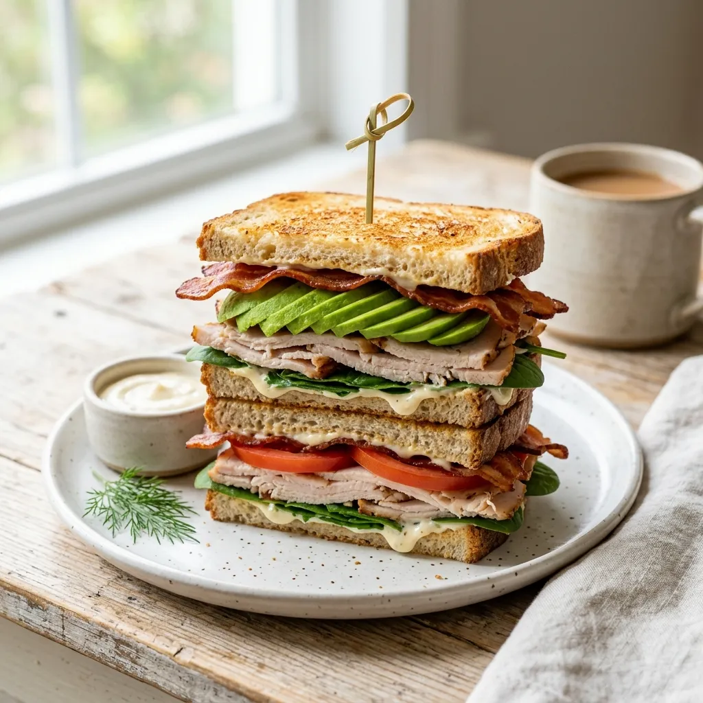 Turkey Bacon Avocado Club