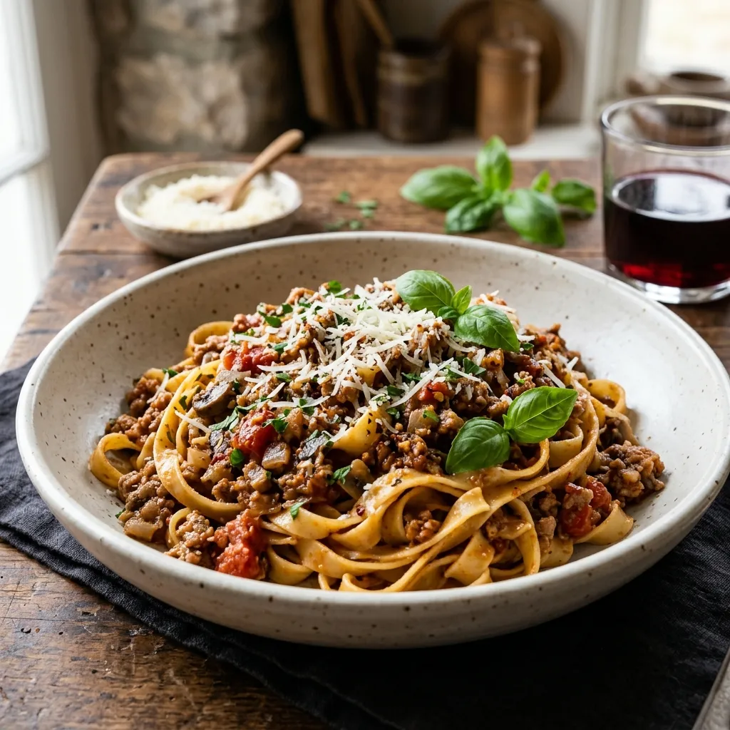 Turkey Bolognese