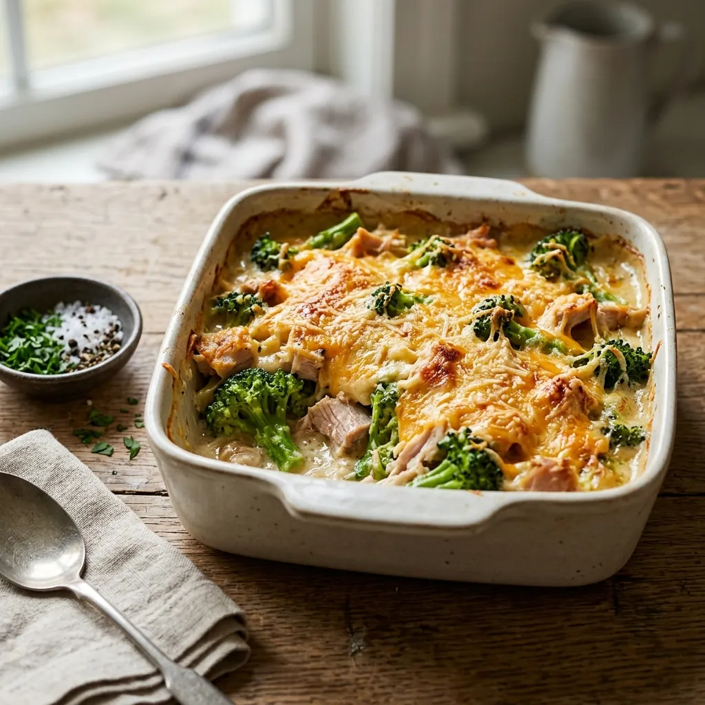 Turkey Divan Casserole With Broccoli