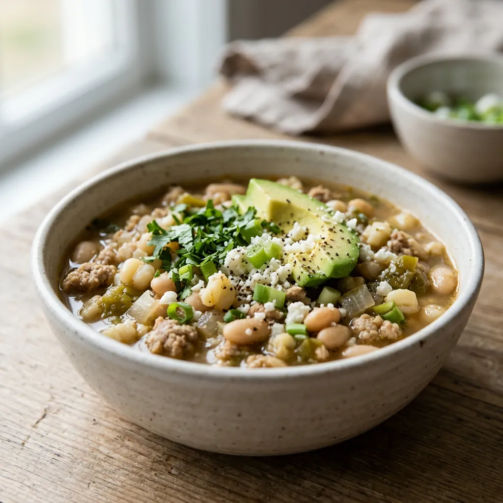 Turkey Green Chili