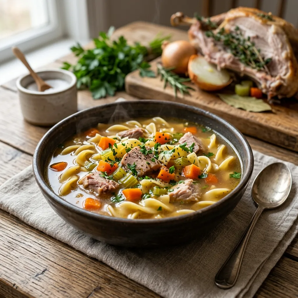 Turkey Noodle Soup
