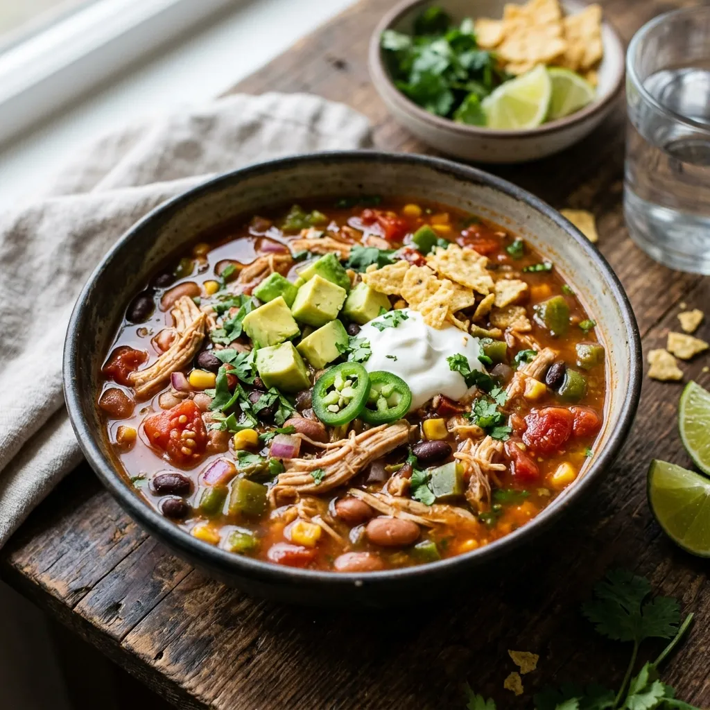 Turkey Taco Soup