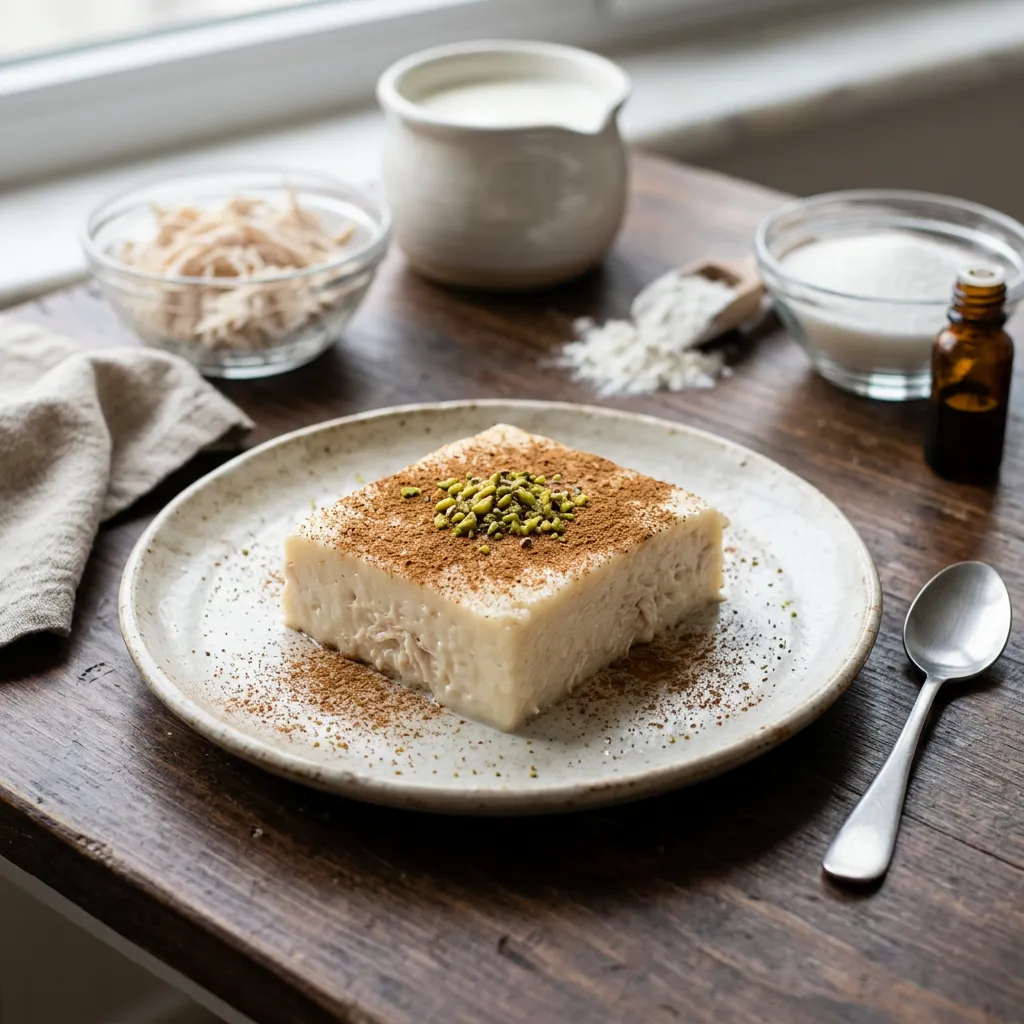 Turkish Chicken Breast Pudding
