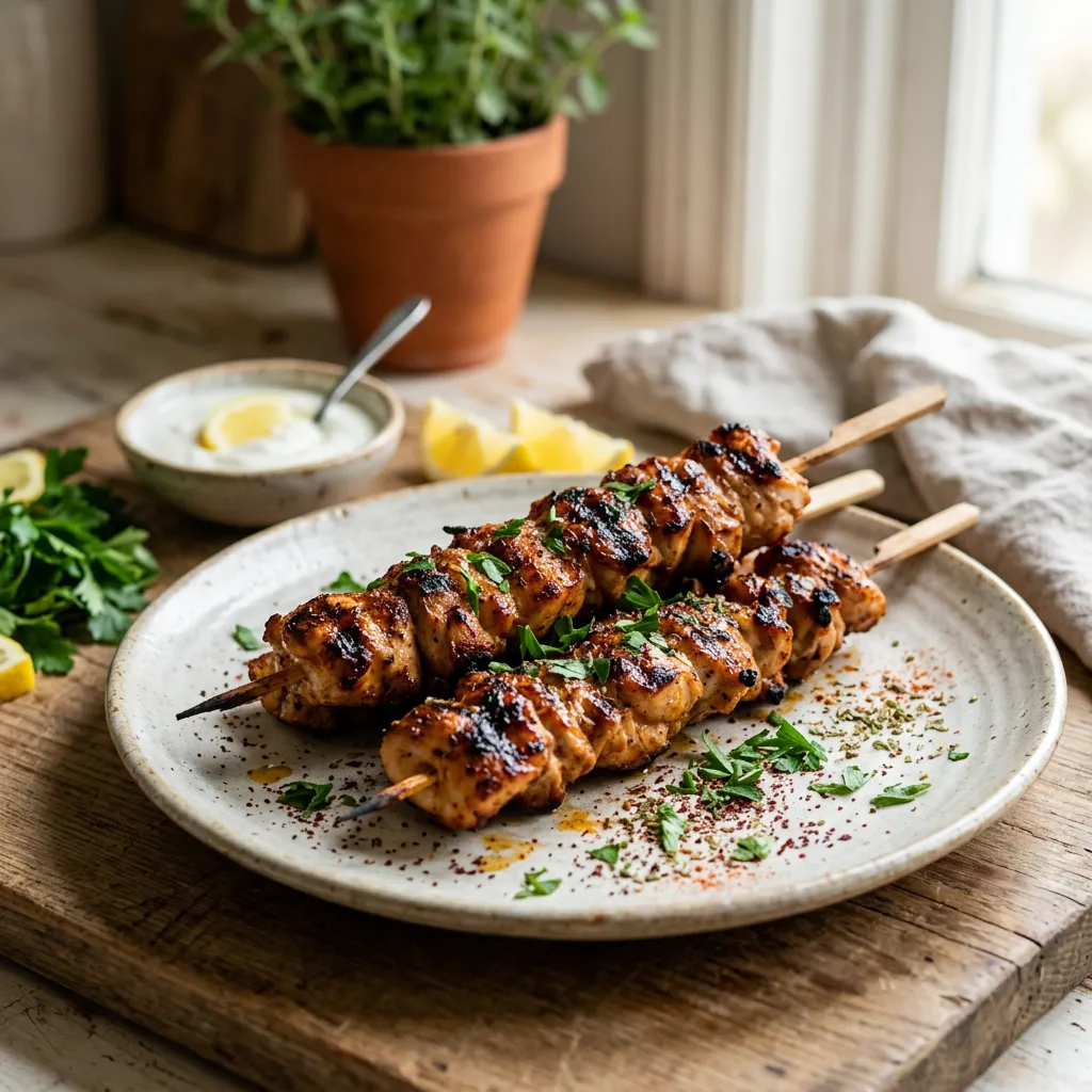 Turkish Chicken Kebab Recipe: Succulent Tavuk Şiş Explained