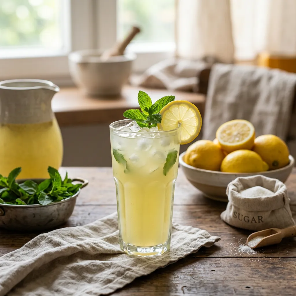 Turkish Lemonade or Limonata Recipe