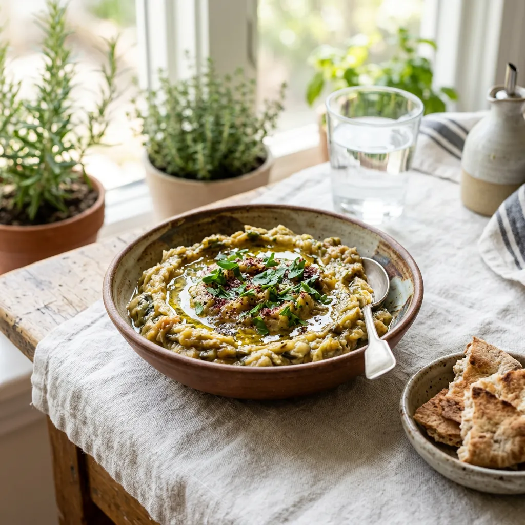 Turkish Roasted Eggplant Salad