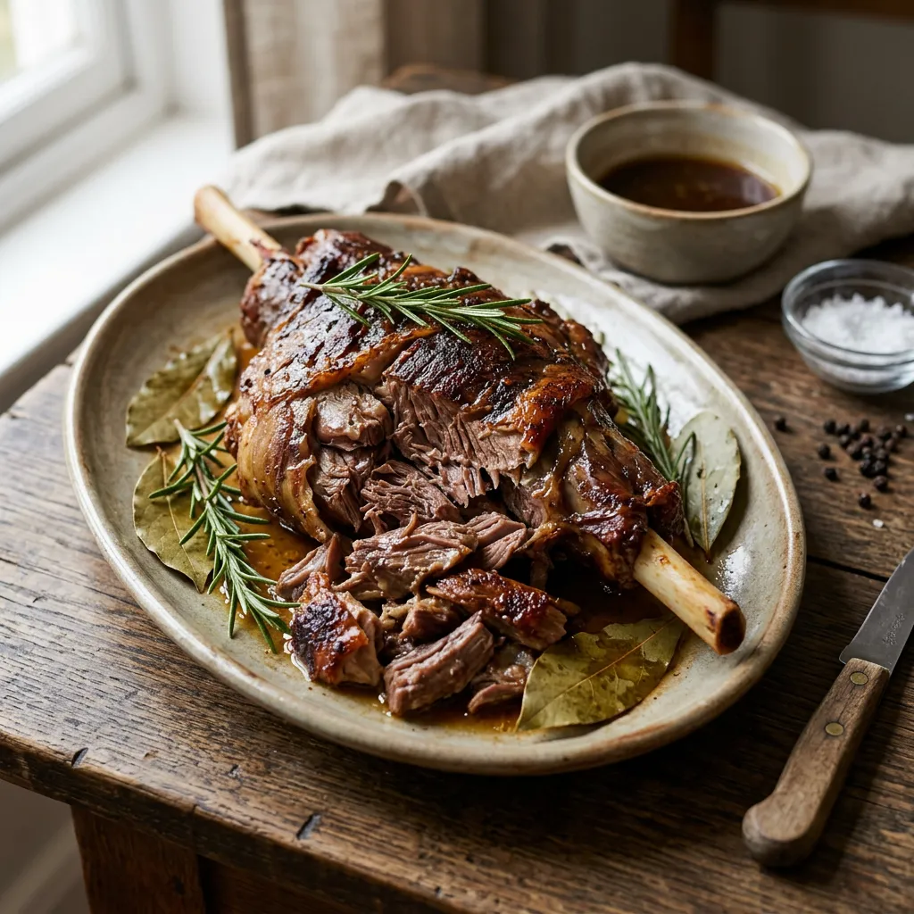 Turkish Roasted Lamb (Kuzu Tandır)