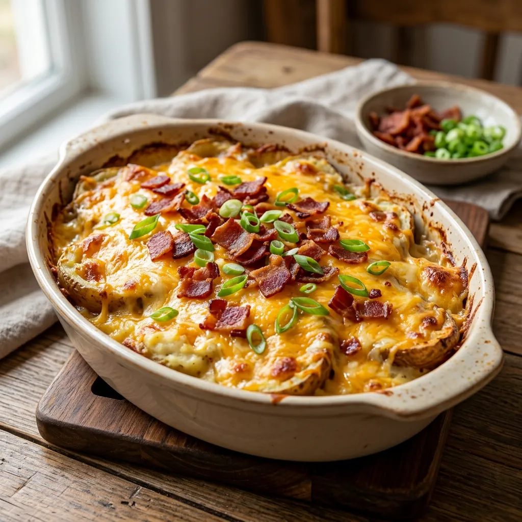 Twice Baked Potato Casserole Recipe