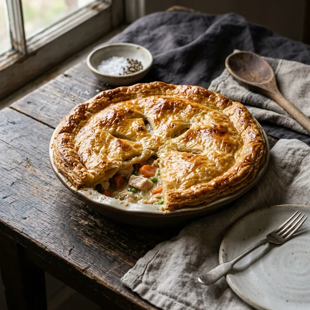 Two-Crust Chicken Pot Pie