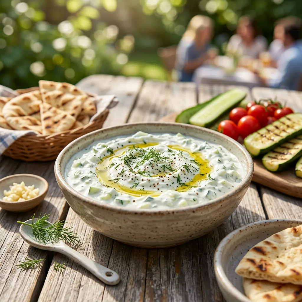 Tzatziki: Cucumber Yogurt Dip
