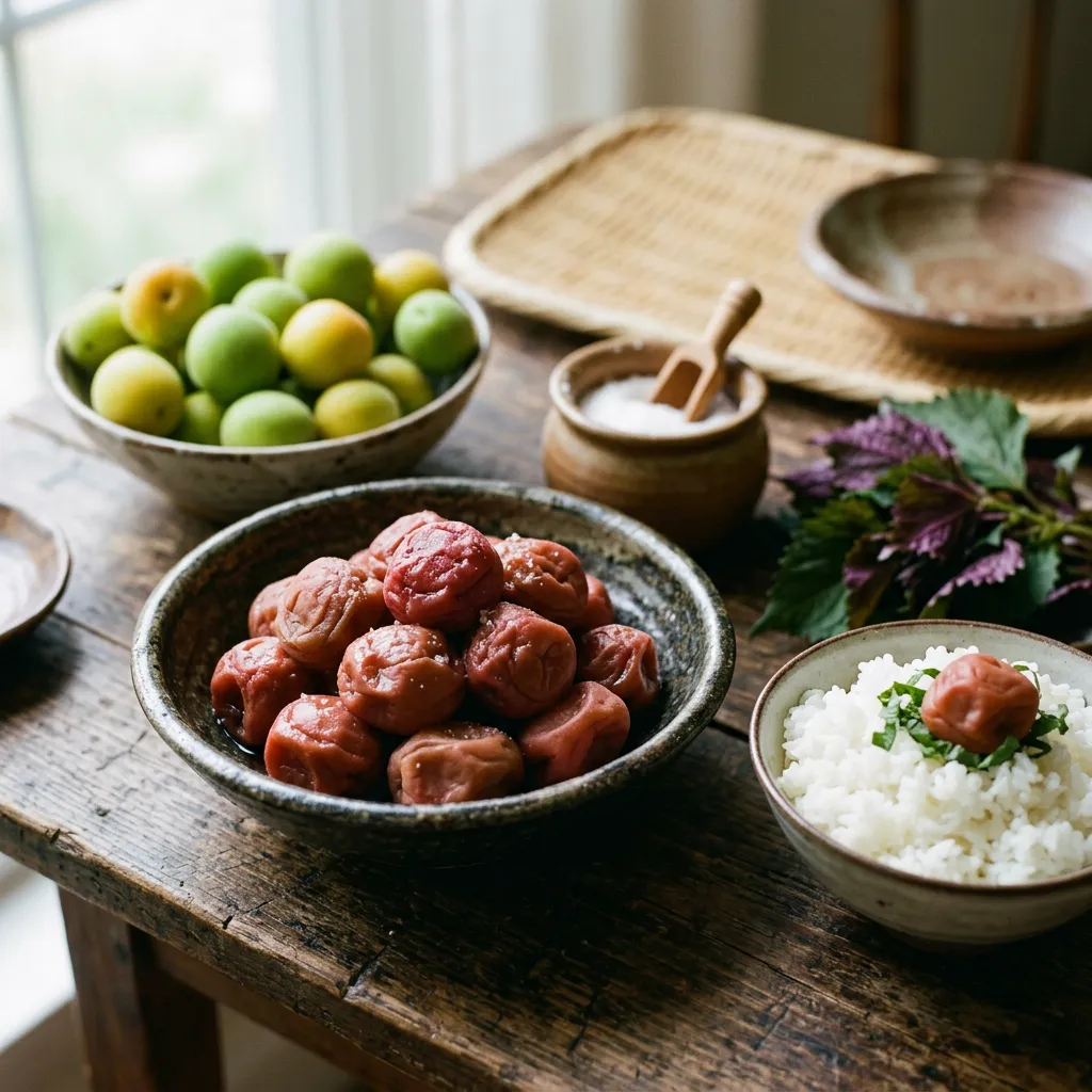 Umeboshi (Japanese Sour Salted Plums) Recipe