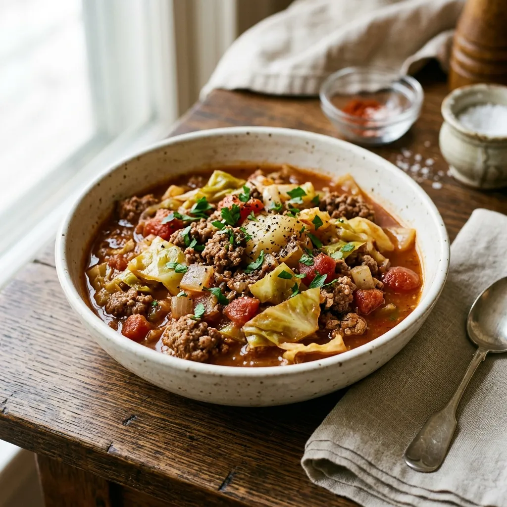 Unstuffed Cabbage Rolls