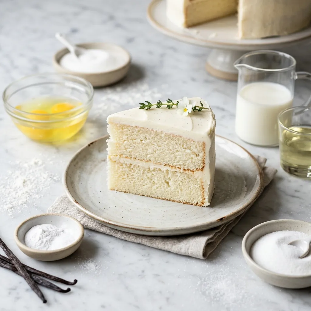 Use This Recipe to Make the Best Two-Layer White Cake