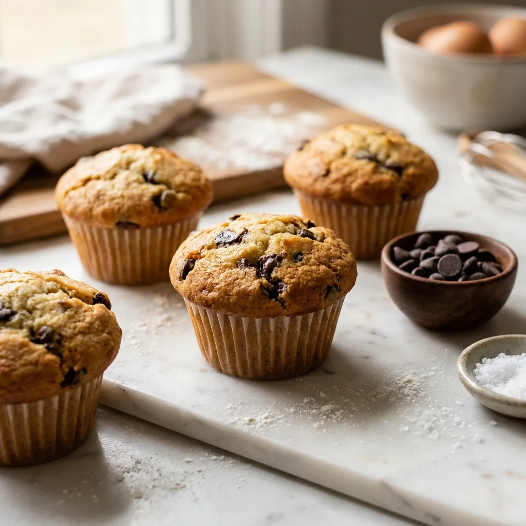 Vanilla and Chocolate Chip Cupcakes