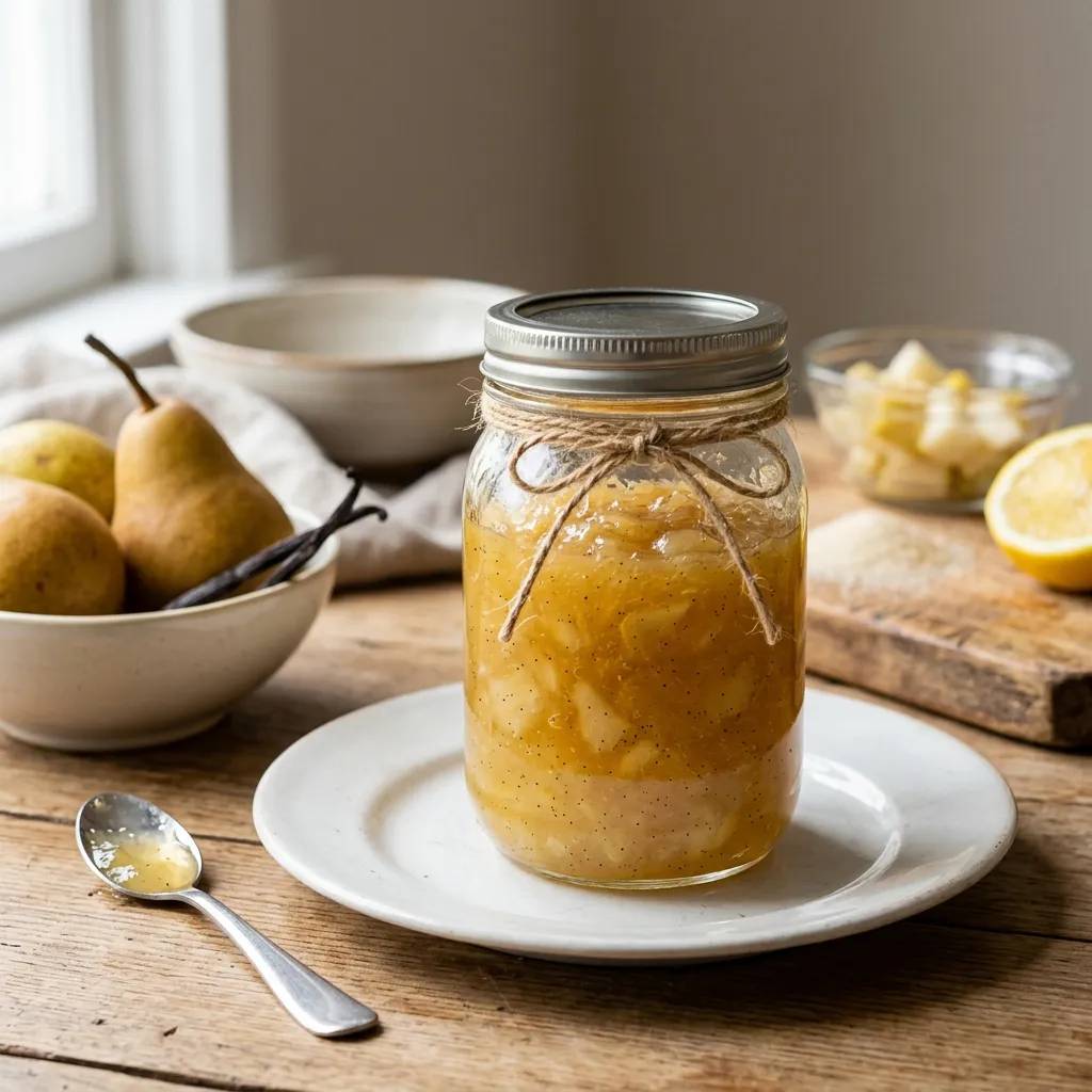 Vanilla Pear Jam