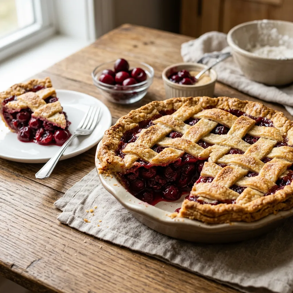 Vegan Cherry Pie