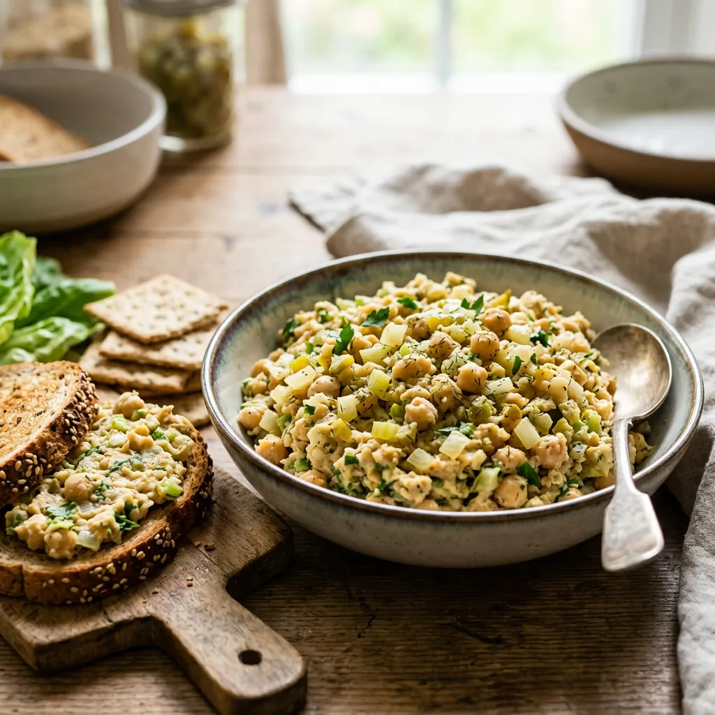 Vegan Chickpea 'Tuna' Salad