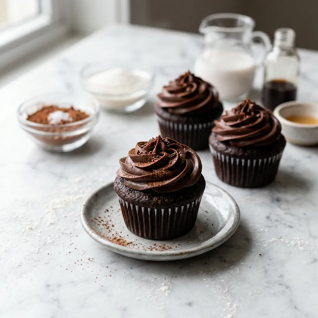 Vegan Chocolate Cupcakes Recipe