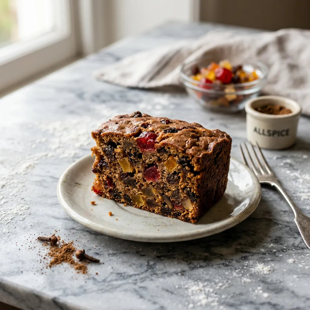 Vegan Christmas Fruitcake Recipe