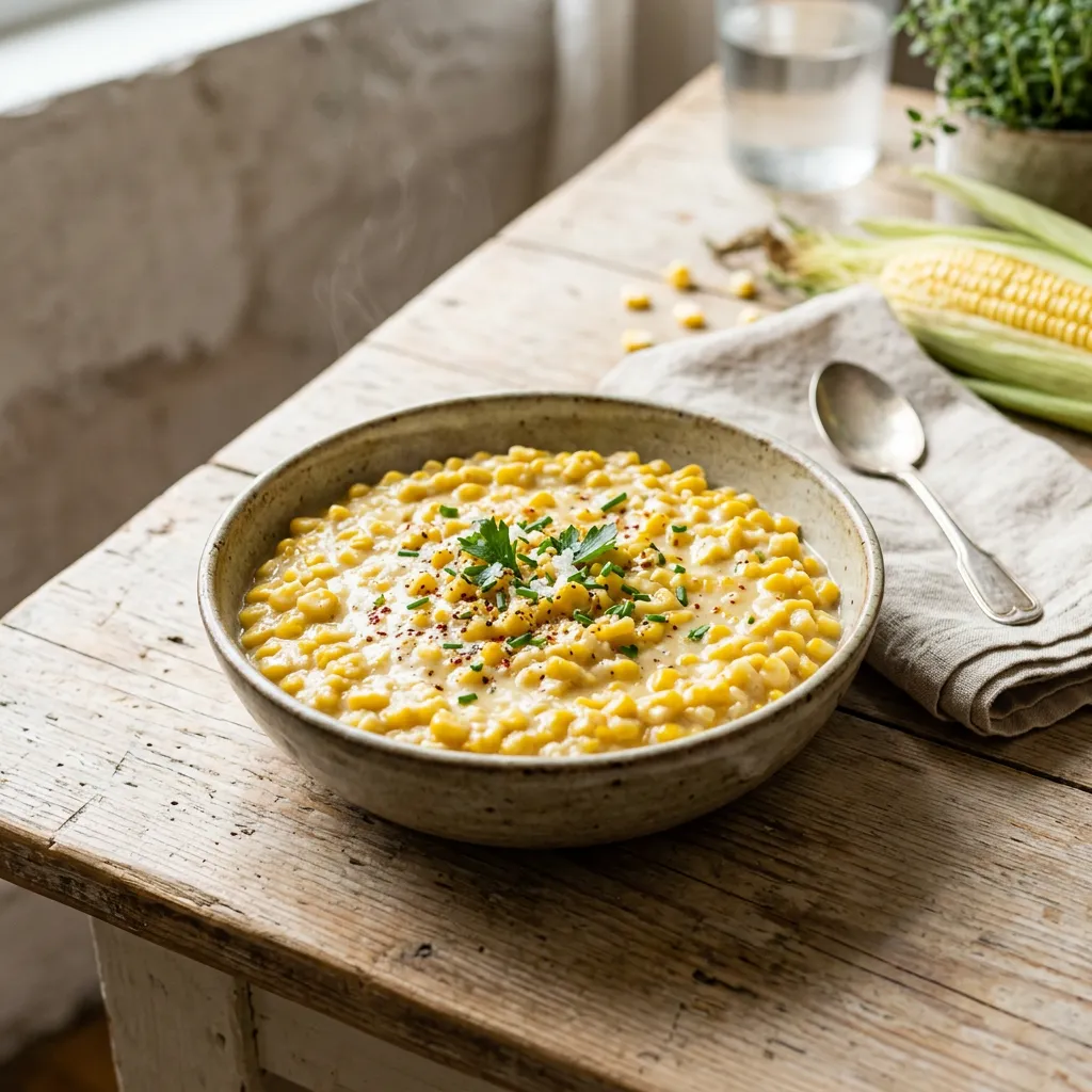 Vegan Creamed Corn Recipe