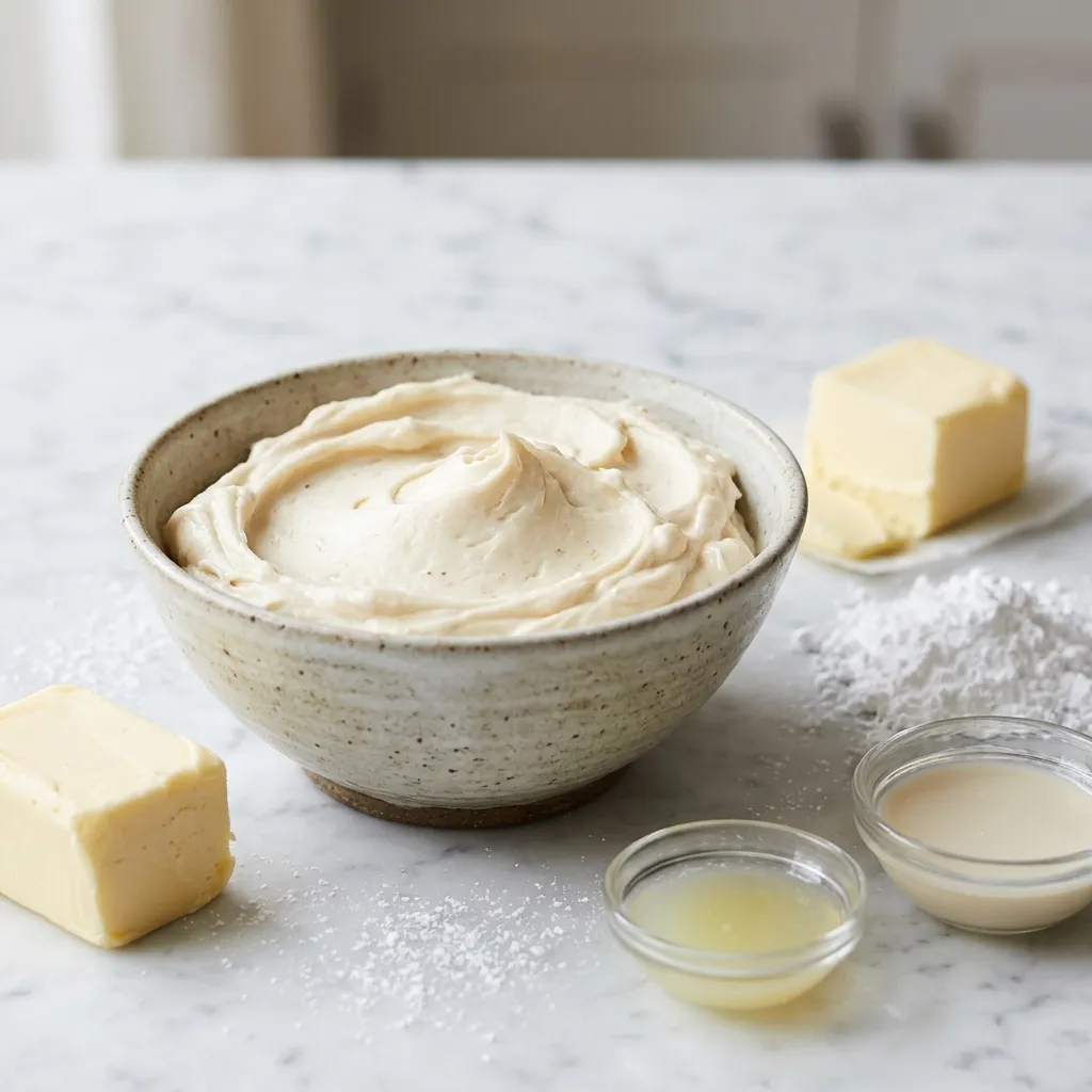 Vegan Dairy-Free Lemon Buttercream Frosting