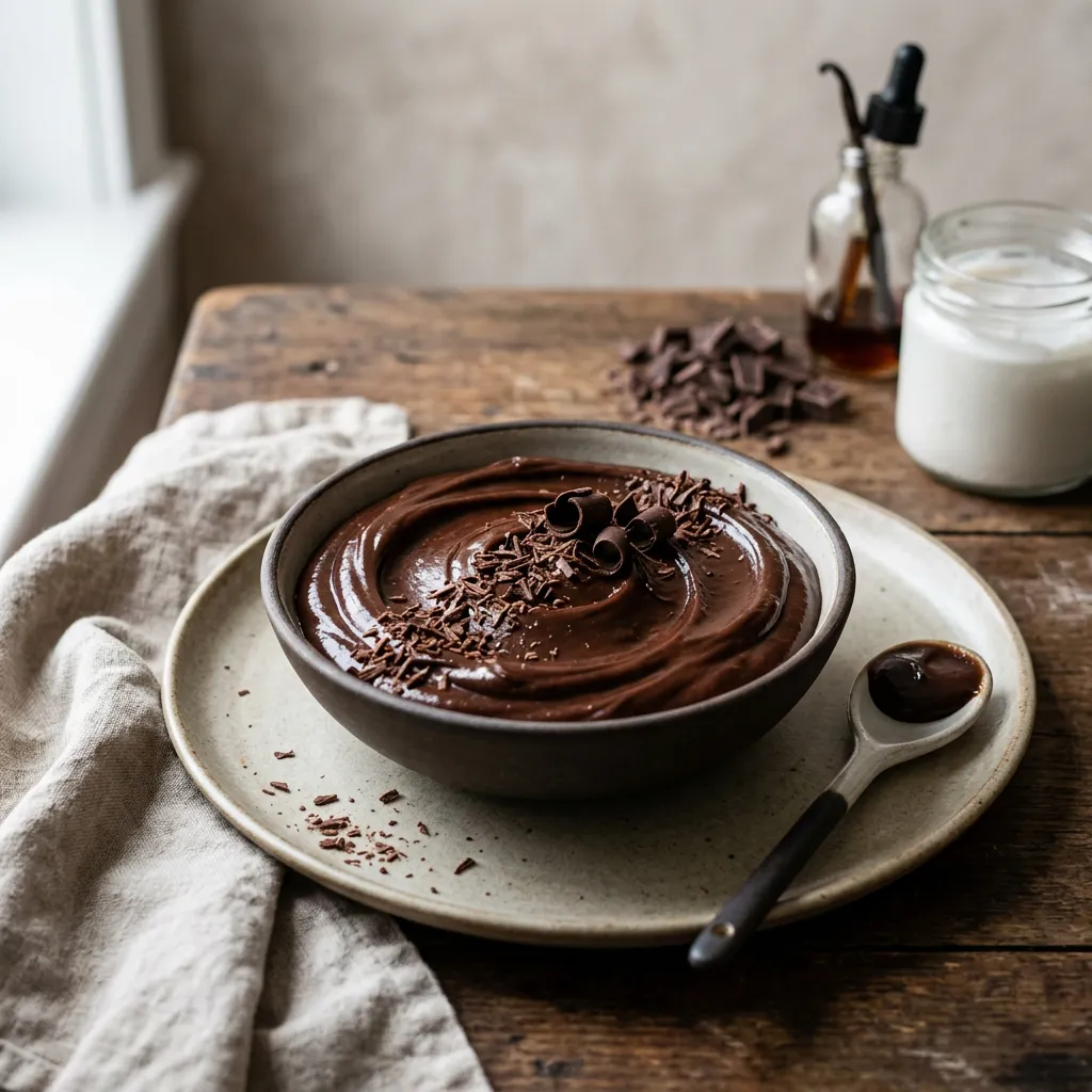 Vegan Ganache With Dark Chocolate