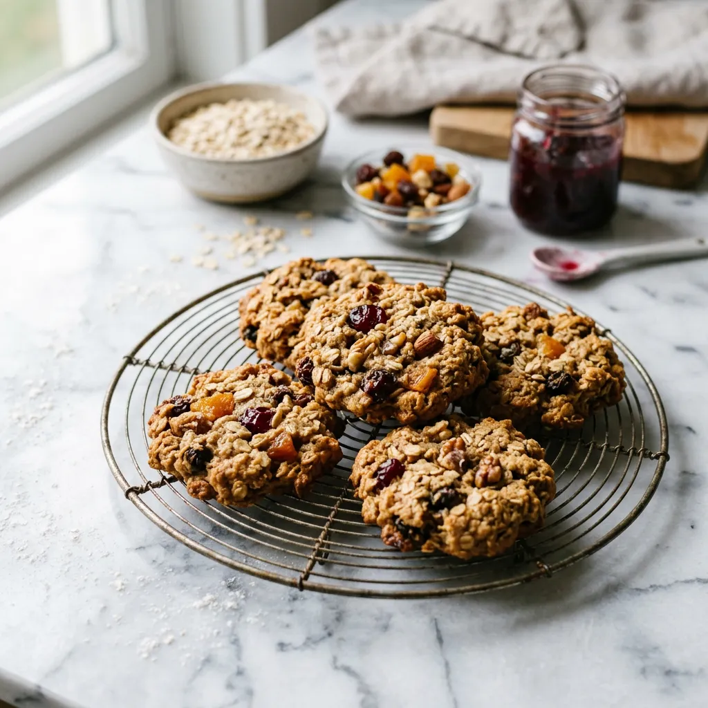 Vegan Oatmeal Cookies Recipe