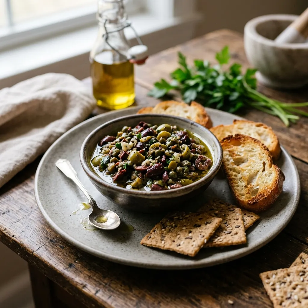 Vegan Olive Tapenade