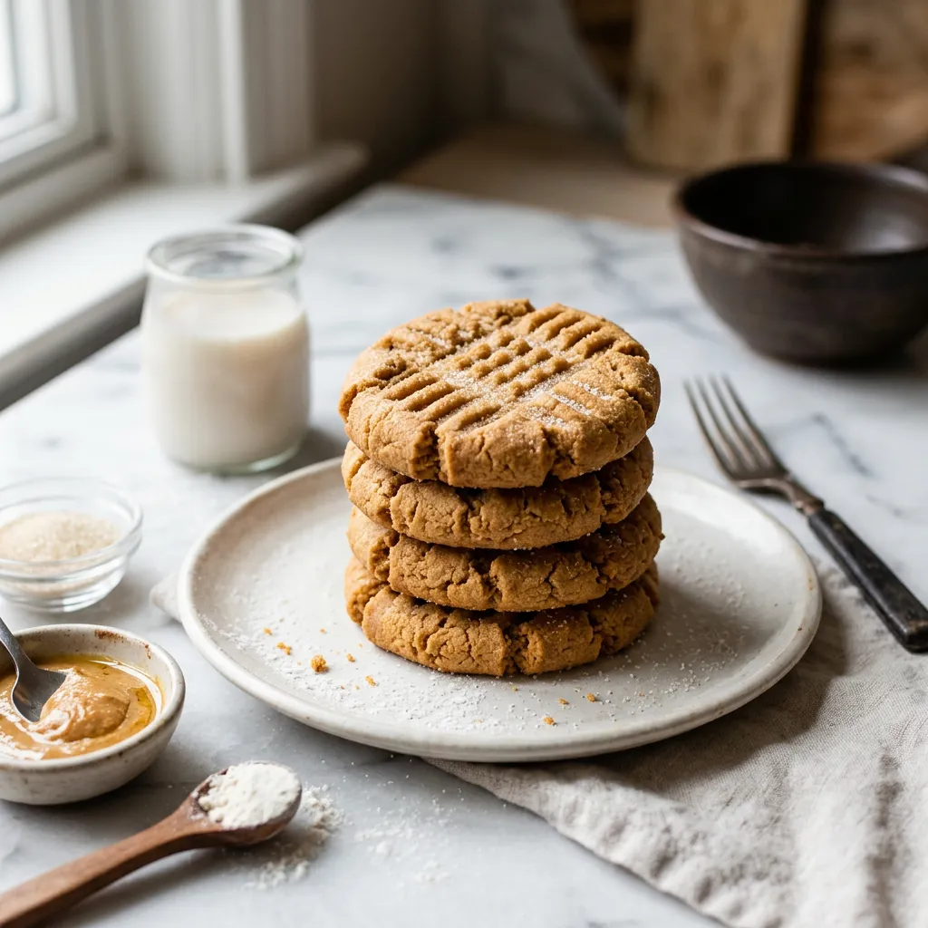 Vegan Peanut Butter Cookies Recipe