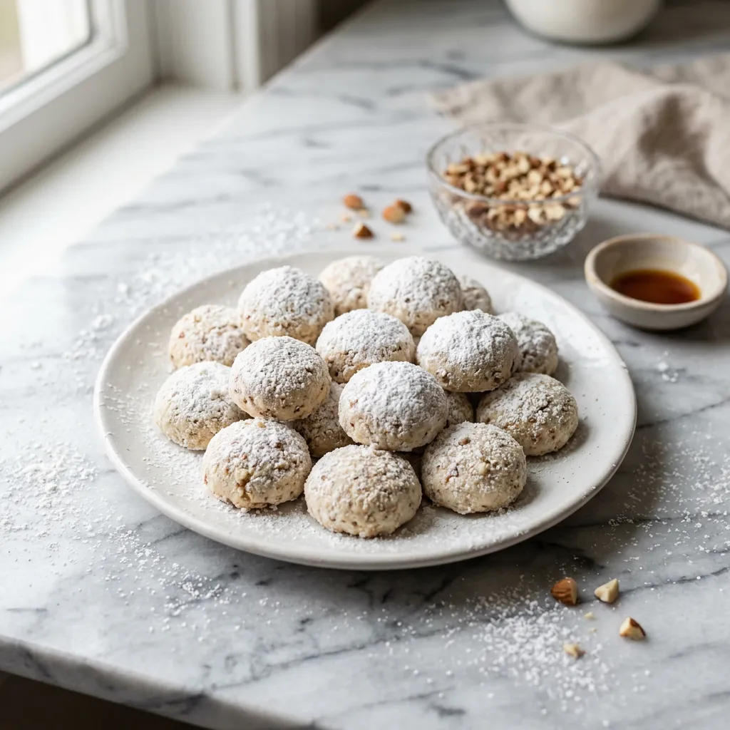 Vegan Russian Tea Cakes Recipe