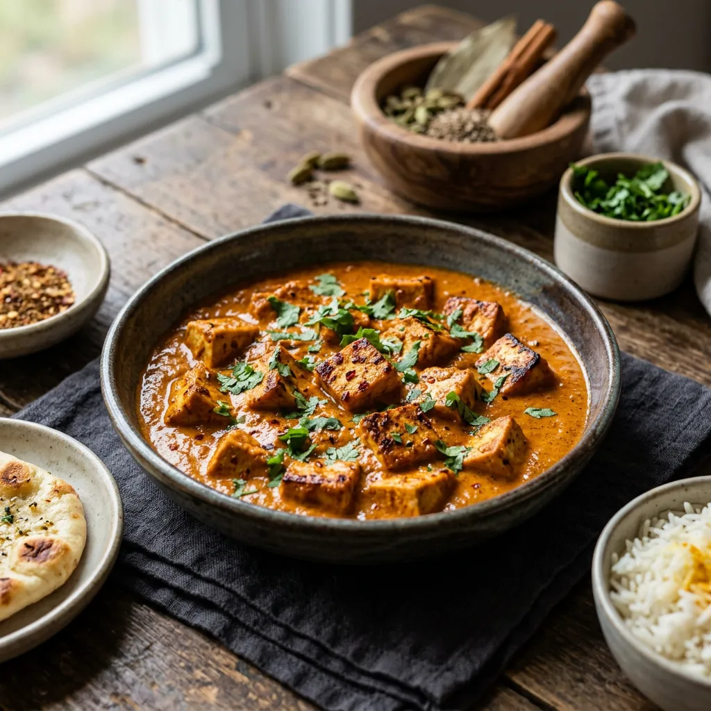 Vegan Tofu Tikka Masala