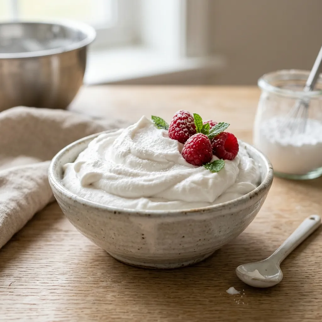 Vegan Whipped Cream