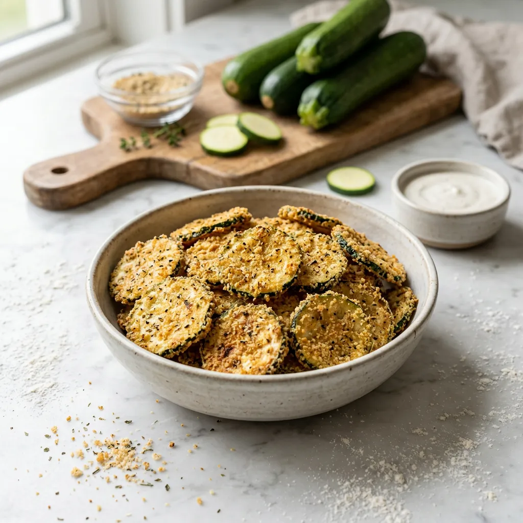 Vegan Zucchini Chips