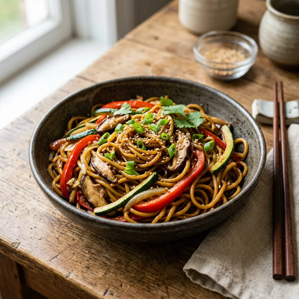 Vegetable Chow Mein