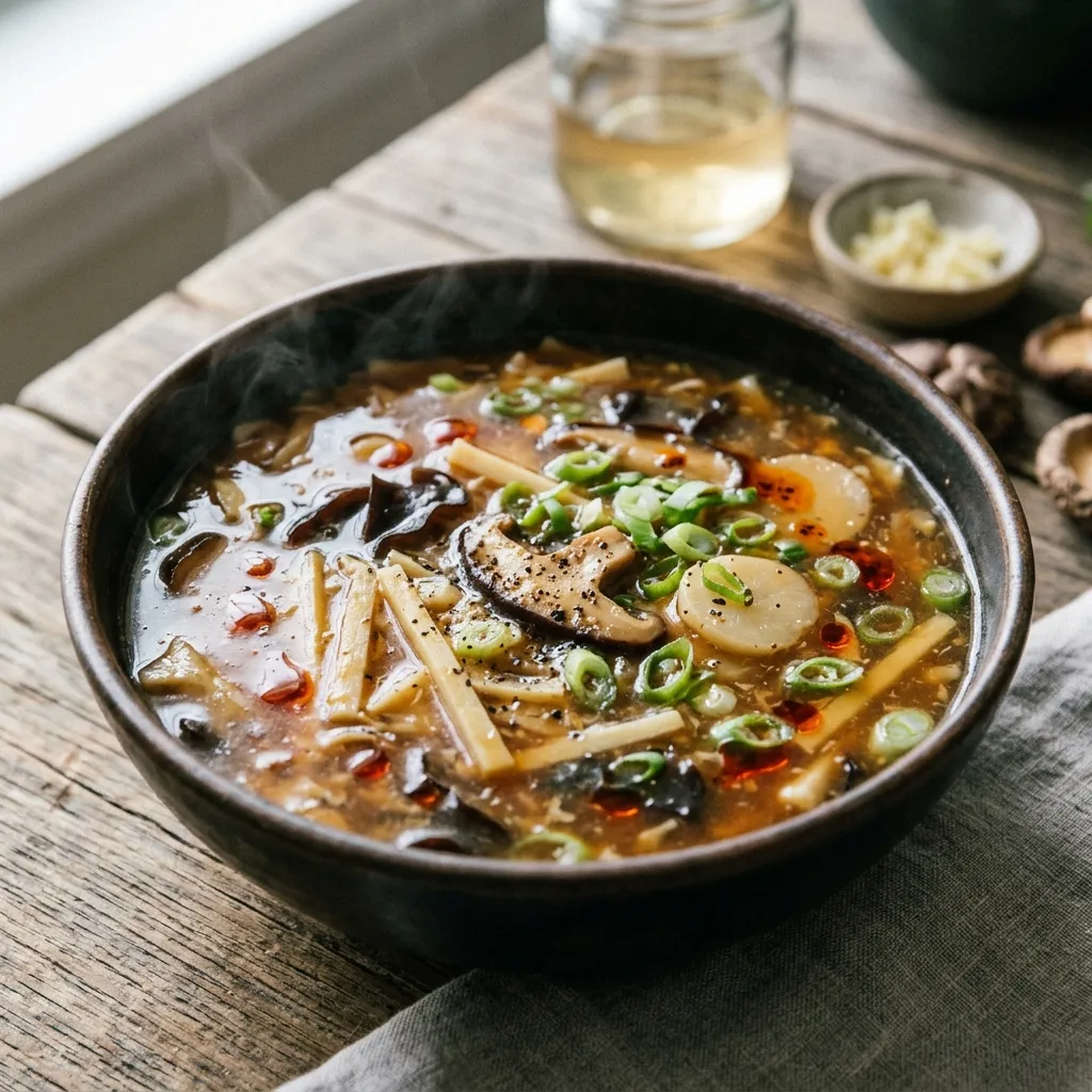 Vegetarian Hot and Sour Soup