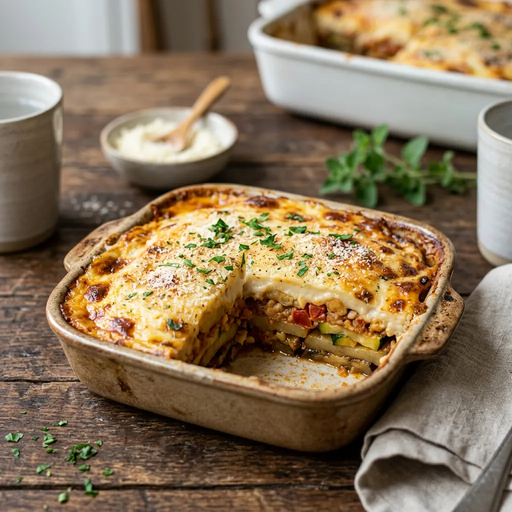 Vegetarian Moussaka