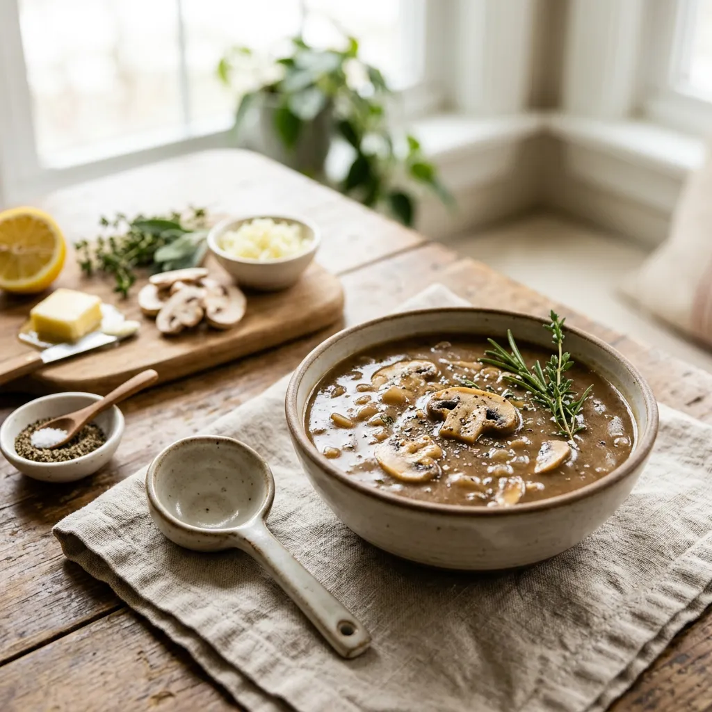 Vegetarian Mushroom Gravy