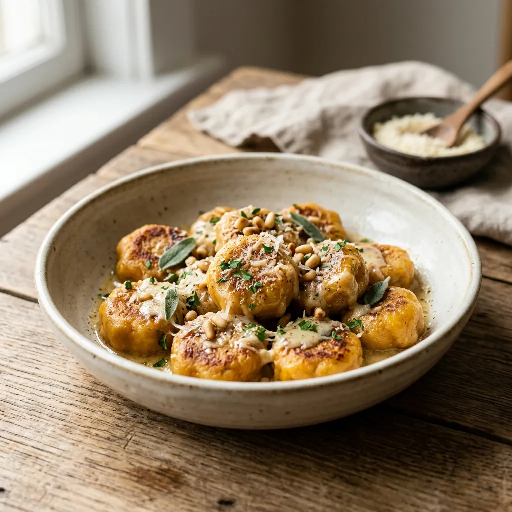 Vegetarian Pumpkin Dumplings