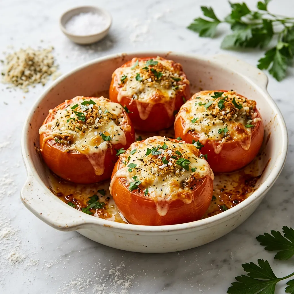 Vegetarian Stuffed Tomatoes Recipe