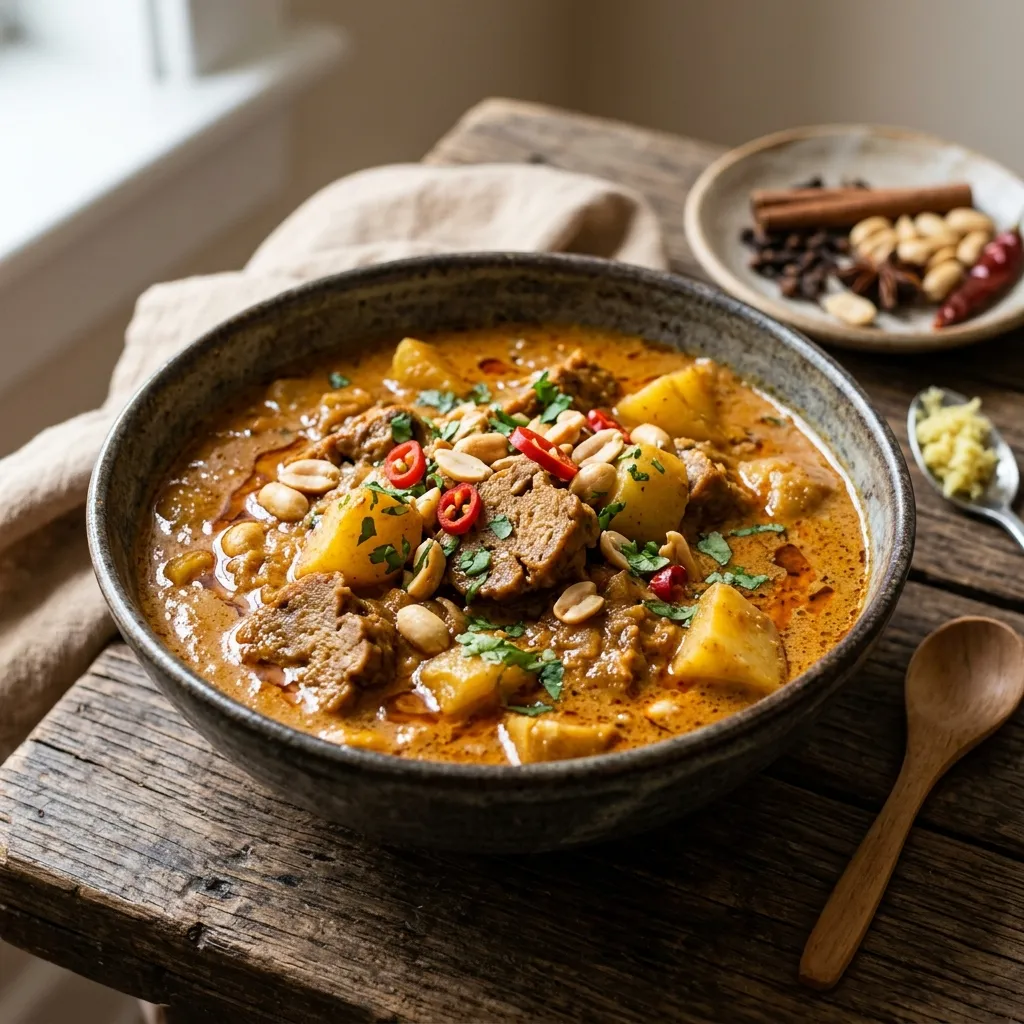 Vegetarian Thai Massaman Curry