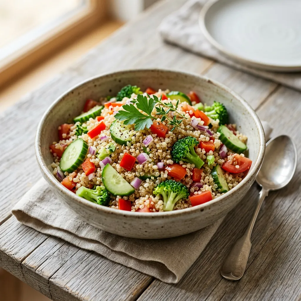 Vegetarian/Vegan/Gluten-Free Quinoa Salad