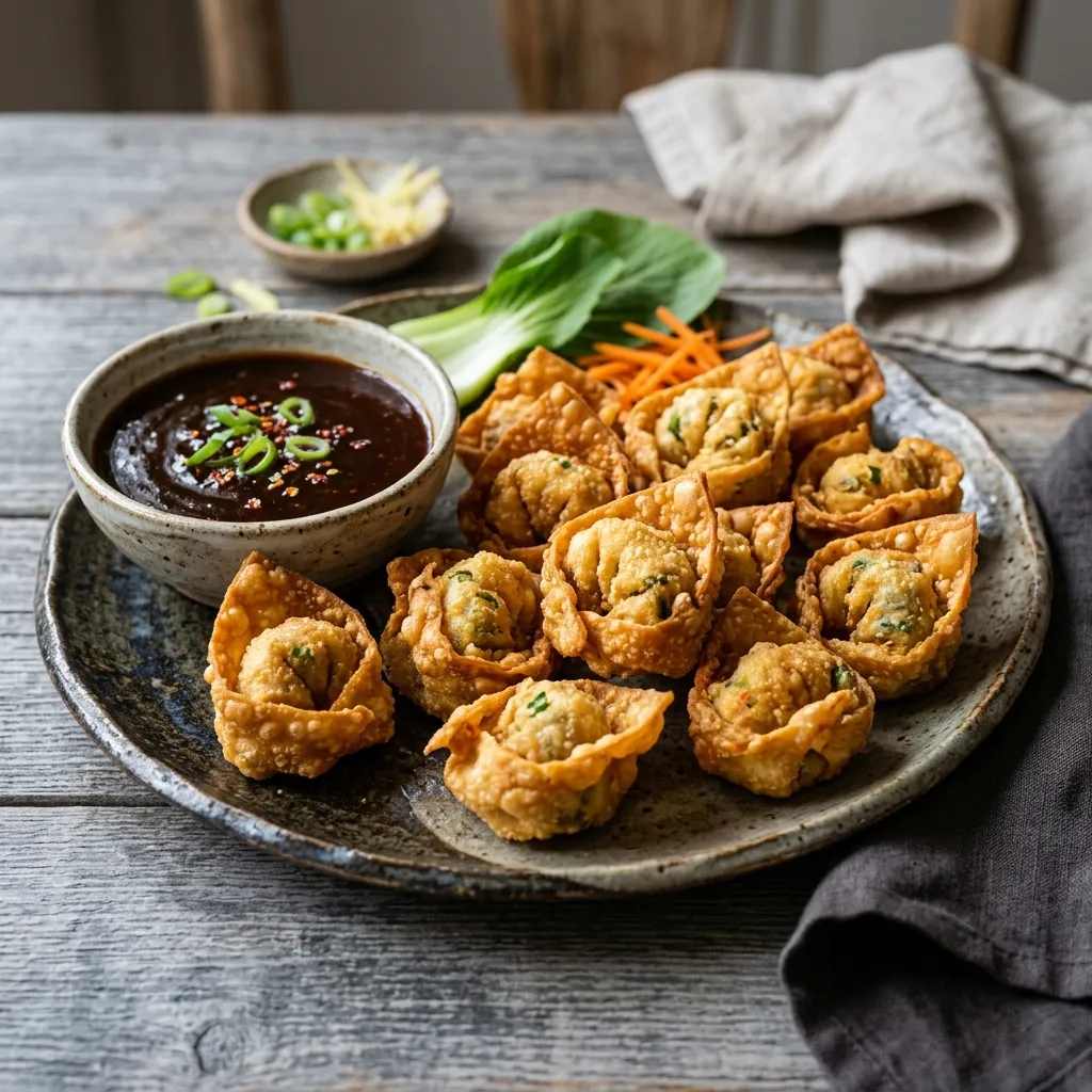 Vegetarian Wontons