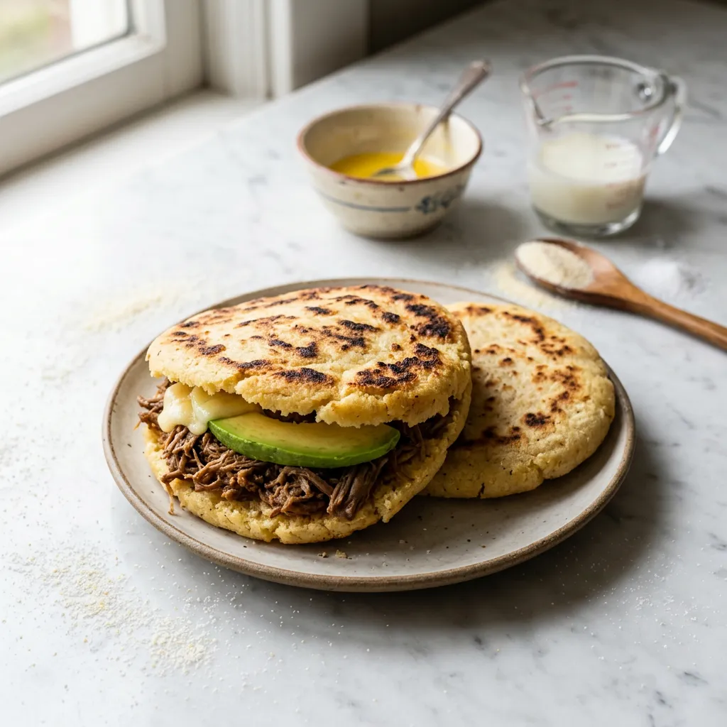 Venezuelan-Style Arepas Corn Cake