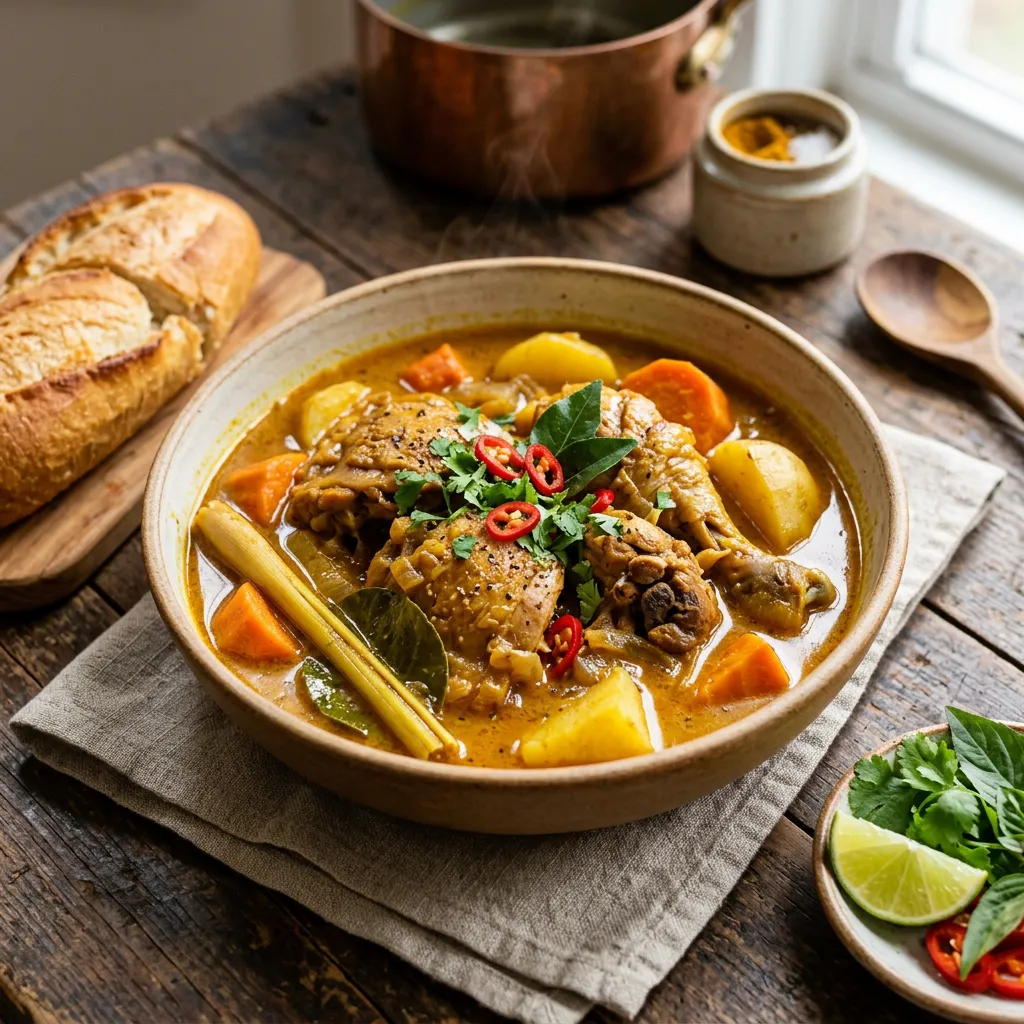 Vietnamese Coconut Chicken Curry