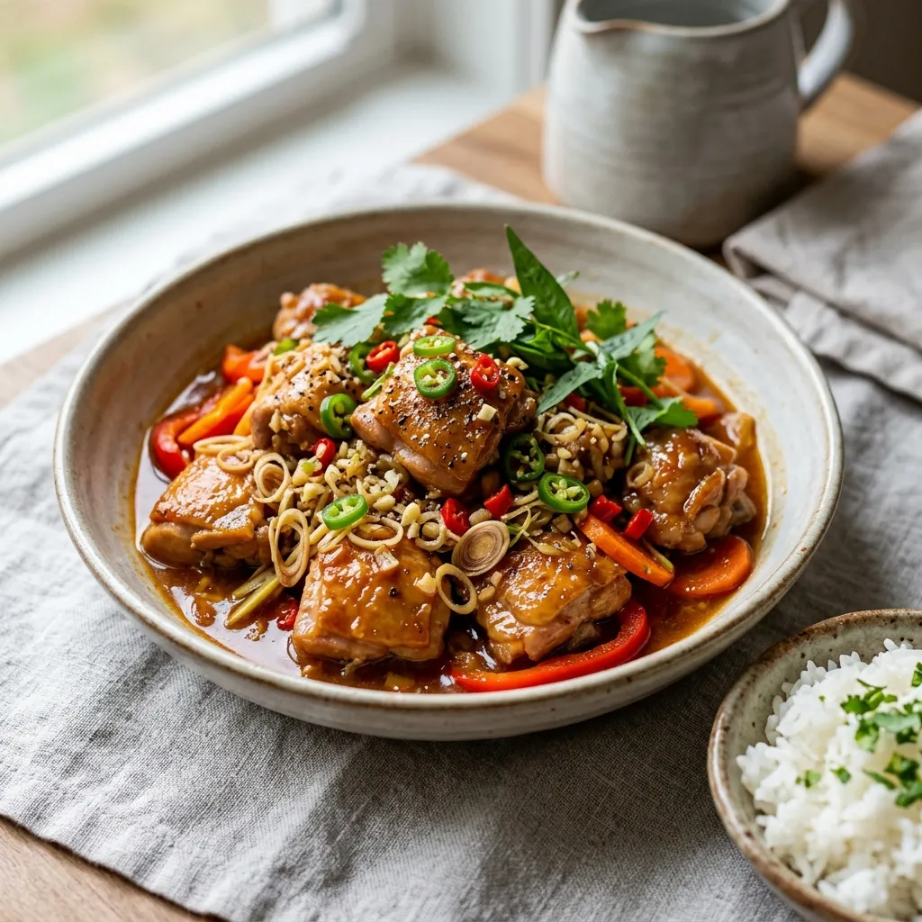 Vietnamese Lemongrass Tamarind Chicken