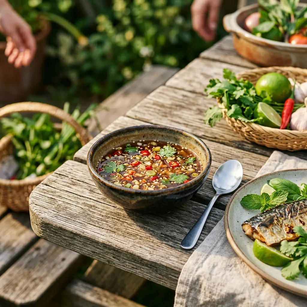 Vietnamese Tamarind Dipping Sauce