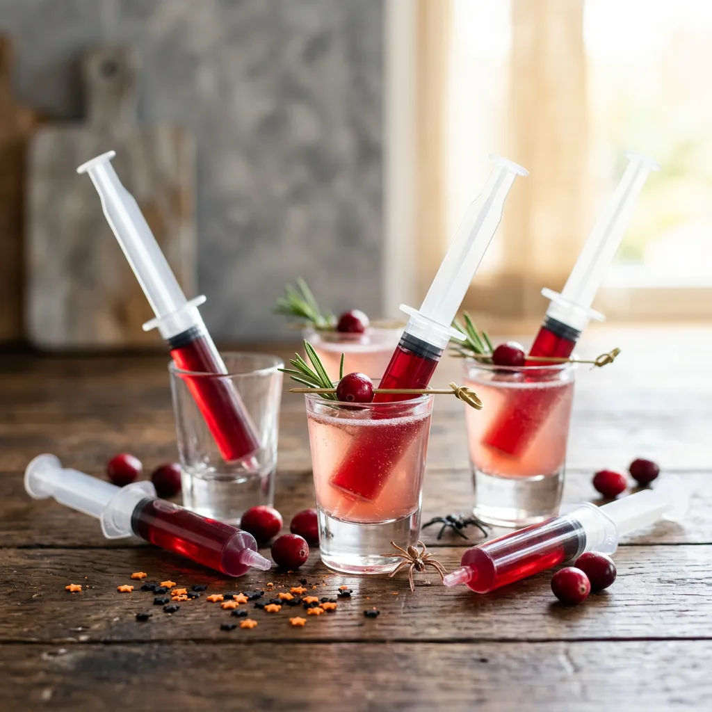 Vodka Cranberry Syringe Shot