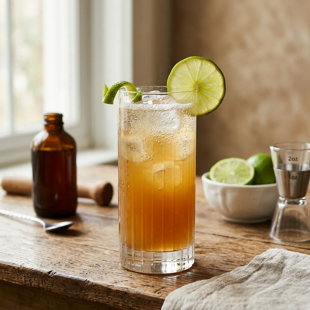 Vodka Ginger Cocktail
