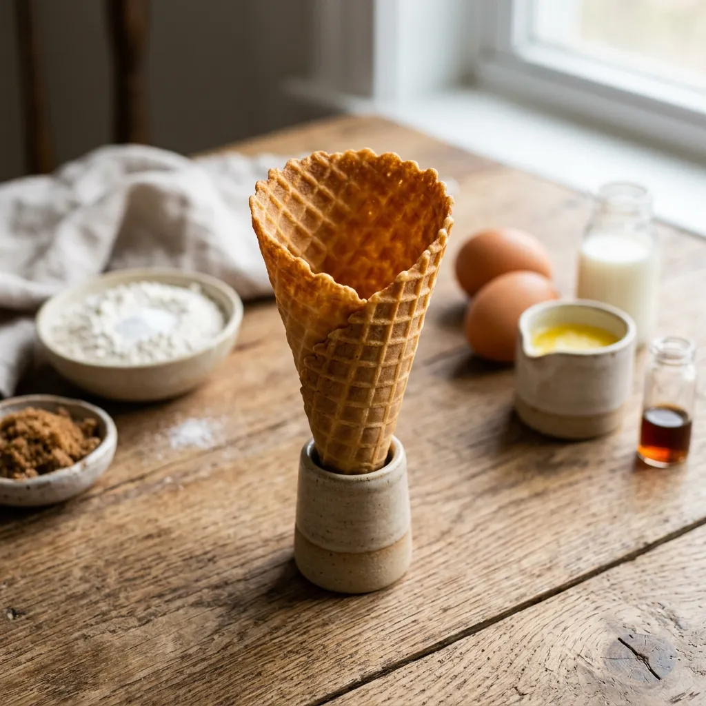 Waffle Cone Recipe